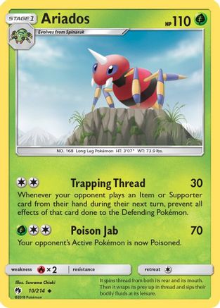 Ariados - Reverse Holofoil SM Lost Thunder - Uncommon