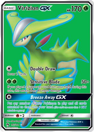 Virizion GX (Full Art) - Holofoil SM Lost Thunder - Ultra Rare