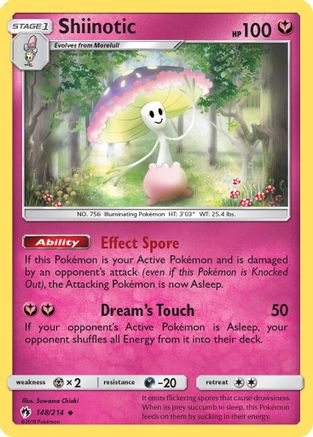 Shiinotic 148 SM Lost Thunder - Uncommon