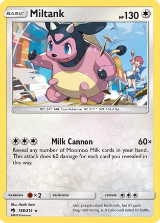 Miltank 158 SM Lost Thunder - Rare