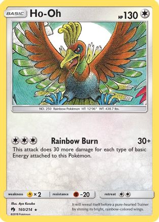 Ho-Oh/214 SM Lost Thunder - Rare