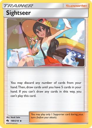 Sightseer 189 SM Lost Thunder - Uncommon