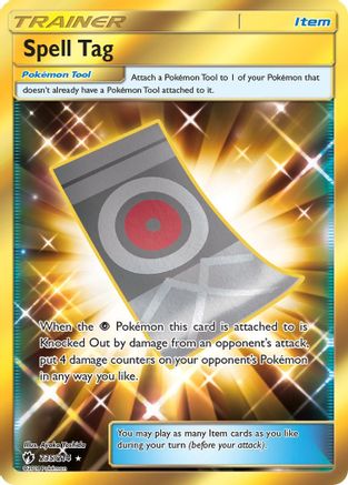 Spell Tag (Secret) - Holofoil SM Lost Thunder - Secret Rare