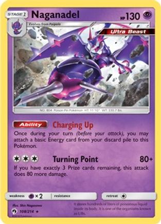 Naganadel (SM Lost Thunder) 108/214 Deck Exclusives - Rare
