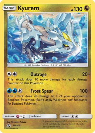 Kyurem - SM142 - Holofoil SM Promos - Promo