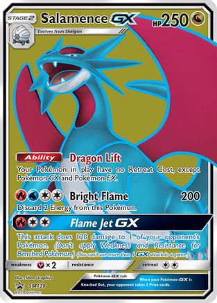 Salamence GX - SM139 - Holofoil SM Promos - Promo
