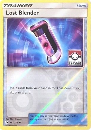 Lost Blender (Pokemon League) 181/214 - Reverse Holofoil League & Championship Cards - Promo