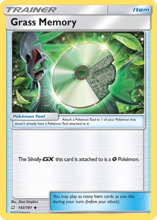 Grass Memory SM Team Up - Uncommon