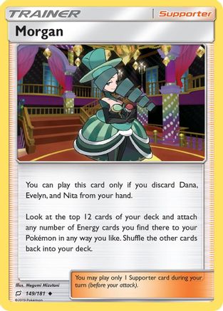 Morgan 149 - Reverse Holofoil SM Team Up - Uncommon