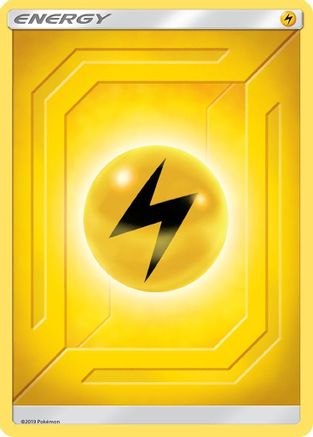 Lightning Energy (2019 Unnumbered) - Reverse Holofoil SM Team Up - Common