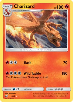 Charizard 005 - Holofoil Detective Pikachu - Holo Rare
