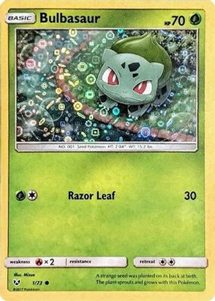 Bulbasaur (General Mills Promo) 001/73 - Holofoil Miscellaneous Cards & Products - Promo