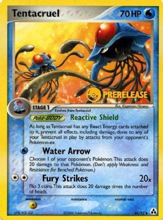 Tentacruel - 45/92 (Prerelease)/92 Nintendo Promos - Promo