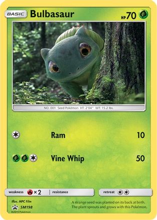Bulbasaur (In-Store Event Promo) SM198 - Holofoil SM Promos - Promo