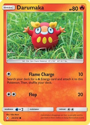 Darumaka 023 - Reverse Holofoil SM Unbroken Bonds - Common