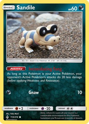 Sandile (113) (113) 113 SM Unbroken Bonds - Common