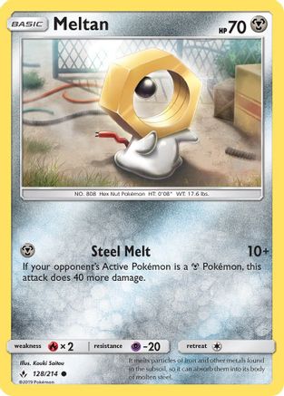 Meltan - Reverse Holofoil SM Unbroken Bonds - Common