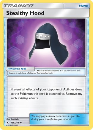 Stealthy Hood 186 SM Unbroken Bonds - Uncommon