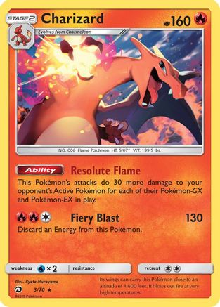 Charizard (Let's Play, Eevee!) 003/70 Deck Exclusives - Rare