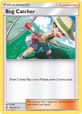Bug Catcher/236 - Reverse Holofoil SM Unified Minds - Uncommon