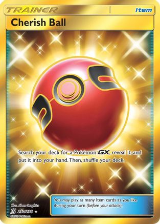 Cherish Ball (Secret) - Holofoil SM Unified Minds - Secret Rare