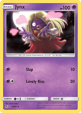 Jynx 030 Hidden Fates - Uncommon
