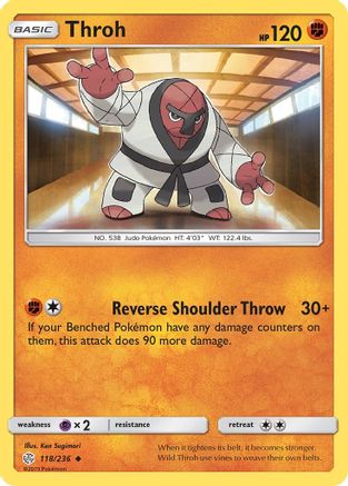 Throh - Reverse Holofoil SM Cosmic Eclipse - Uncommon
