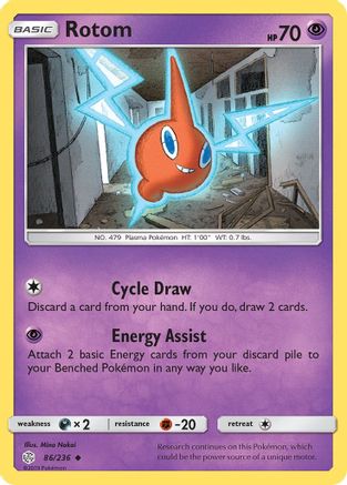 Rotom/236 SM Cosmic Eclipse - Uncommon
