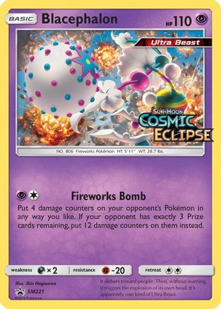 Blacephalon - SM221 (Prerelease) - Holofoil SM Promos - Promo