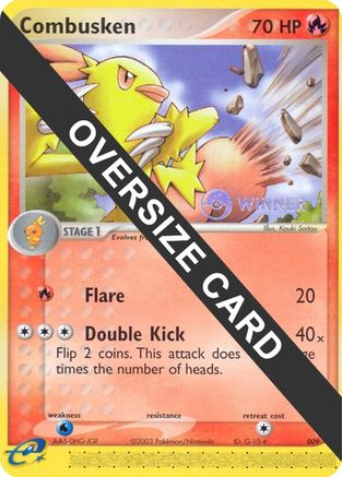 Combusken - 009 (Nintendo Black Star Promo) Jumbo Cards - Promo
