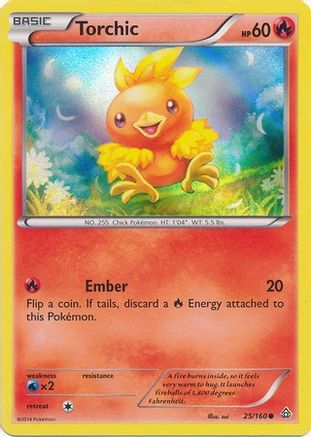 Torchic (Sheen Holo) 025/160 - Holofoil Miscellaneous Cards & Products - Promo