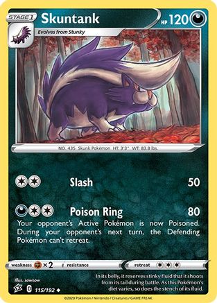 Skuntank 115 SWSH02 Rebel Clash - Uncommon