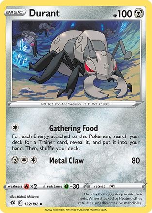 Durant 132 SWSH02 Rebel Clash - Uncommon
