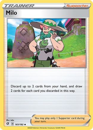 Milo 161 SWSH02 Rebel Clash - Uncommon