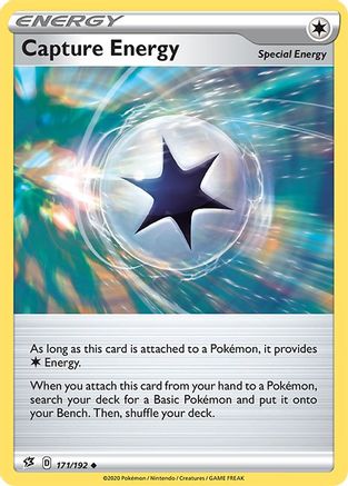 Capture Energy 171 - Reverse Holofoil SWSH02 Rebel Clash - Uncommon