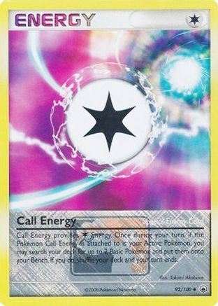 Call Energy - 92/100 (League Promo)/100 - Reverse Holofoil League & Championship Cards - Promo