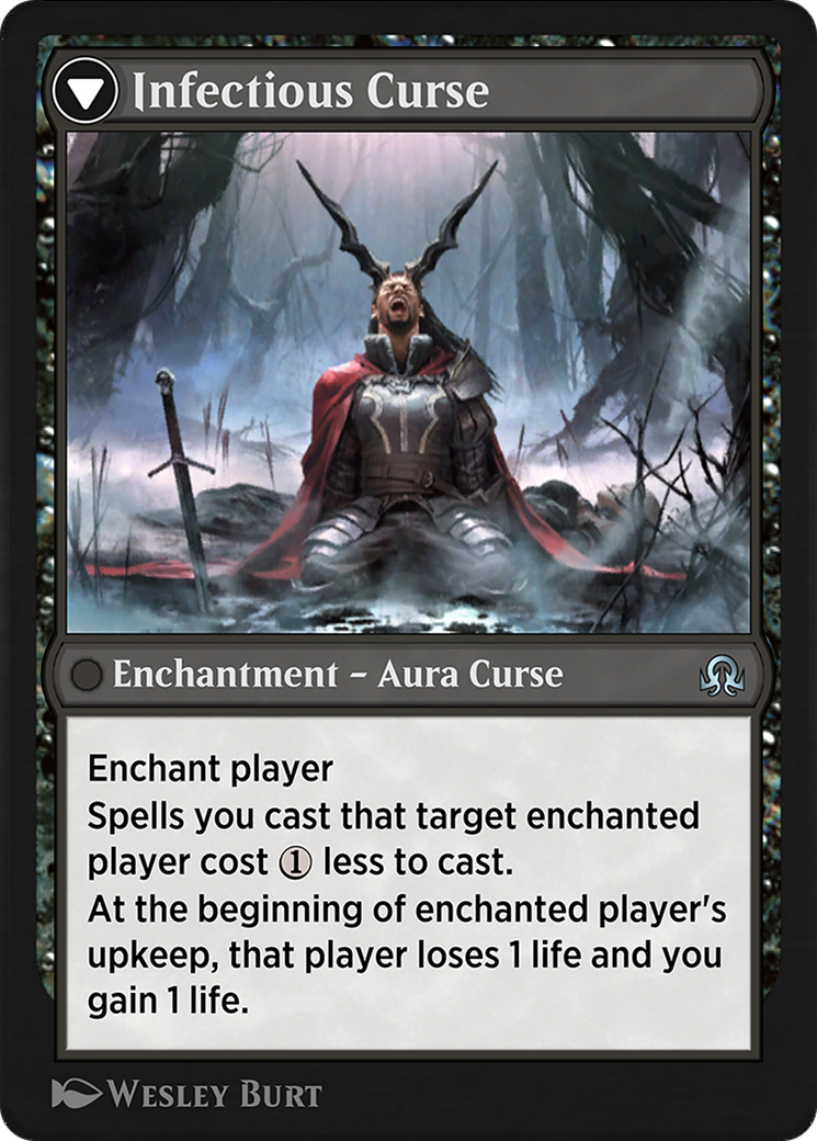 Accursed Witch // Infectious Curse (SIR-097) - Shadows over Innistrad Remastered
