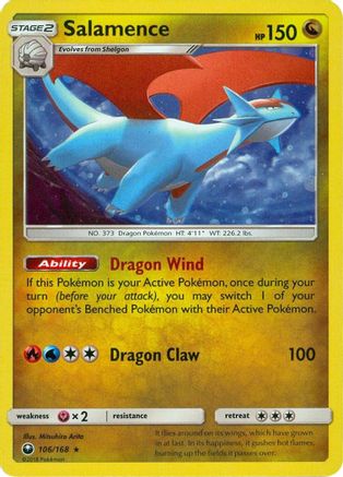 Salamence (Cosmos Holo) 106/168 - Holofoil Miscellaneous Cards & Products - Promo