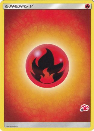 Fire Energy (#19 Charizard Stamped) Battle Academy - Promo