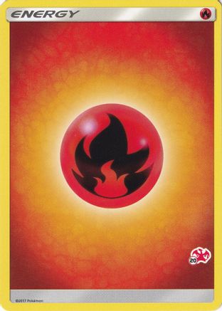 Fire Energy (#20 Charizard Stamped) Battle Academy - Promo