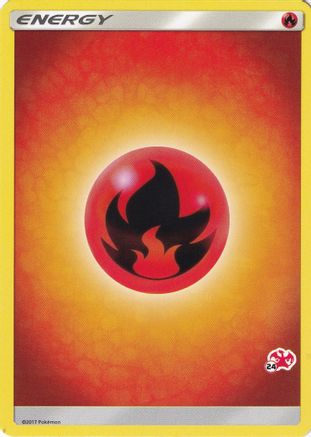 Fire Energy (#24 Charizard Stamped) Battle Academy - Promo