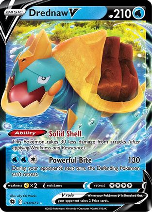 Drednaw V 014 - Holofoil Champions Path - Ultra Rare