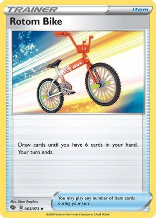 Rotom Bike 063 Champions Path - Uncommon