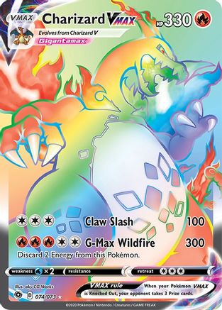 Charizard VMAX (Secret) 074 - Holofoil Champions Path - Secret Rare