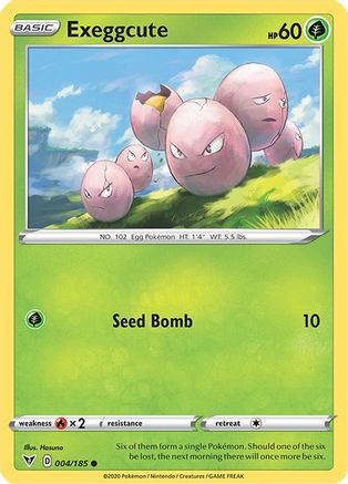 Exeggcute 004 SWSH04 Vivid Voltage - Common