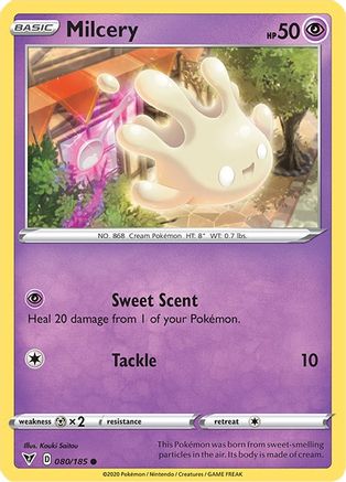 Milcery 080 SWSH04 Vivid Voltage - Common