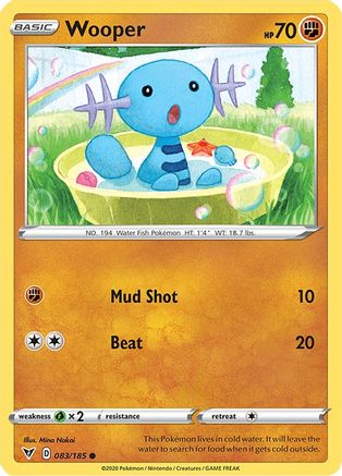Wooper 083 SWSH04 Vivid Voltage - Common
