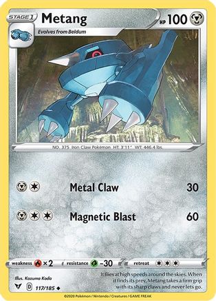 Metang 117 SWSH04 Vivid Voltage - Uncommon