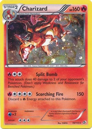 Charizard (Cosmos Holo) 019/113 - Holofoil Miscellaneous Cards & Products - Promo