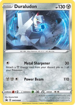 Duraludon - SWSH060 - Holofoil SWSH Sword & Shield Promo Cards - Promo